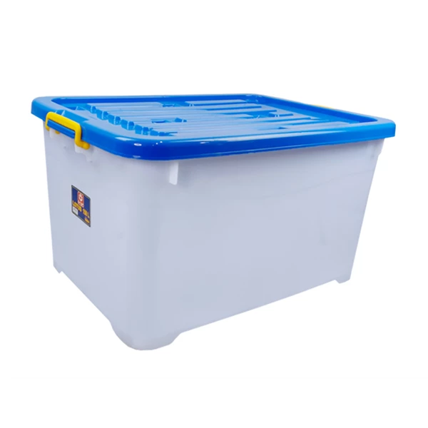 box plastik container 130L dengan roda