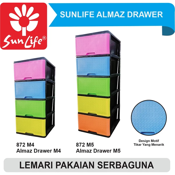 Almaz plastic drawer stack 4 and 5