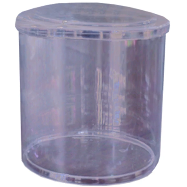 gardenia glass plastic container