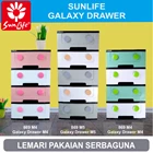 Galaxy Japanese plastic drawer stack 4 and 5 4
